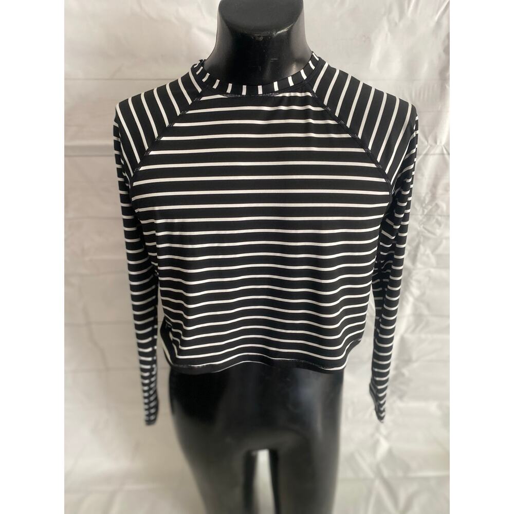 KONA SOL Women's LARGE Long Sleeve Rash Guard Crewneck Pullover Shirt MINT‼️